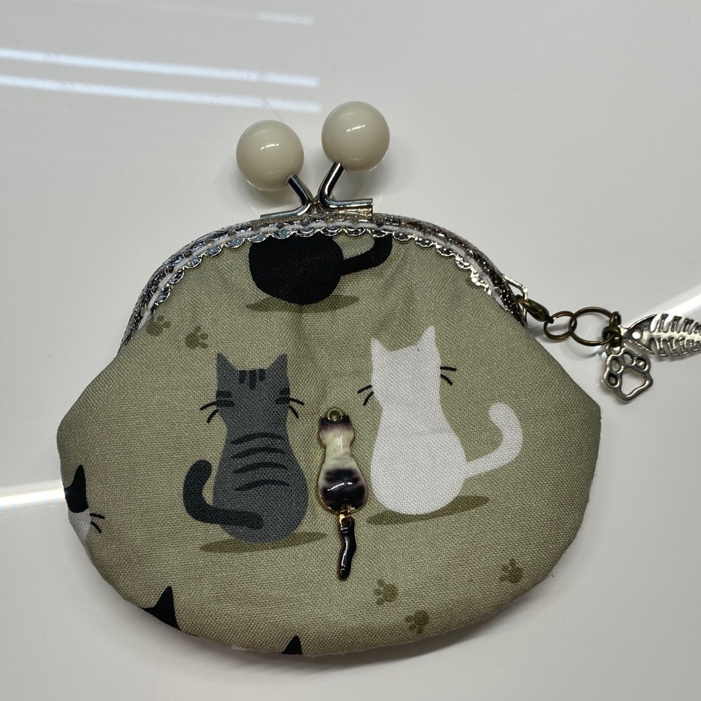 Cat coin pouch